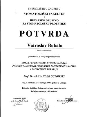 Congress Presentations and Certificates 6